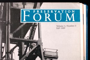 Forum Journal Cover 1989