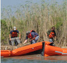 Boom deployment, Gulf oil spill