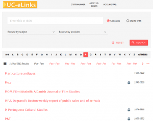 Journal Search Results