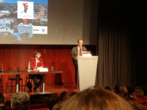 John Kunze giving keynote at BNF ARK Summit