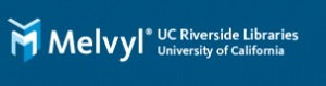 UC Riverside Melvyl logo PNG