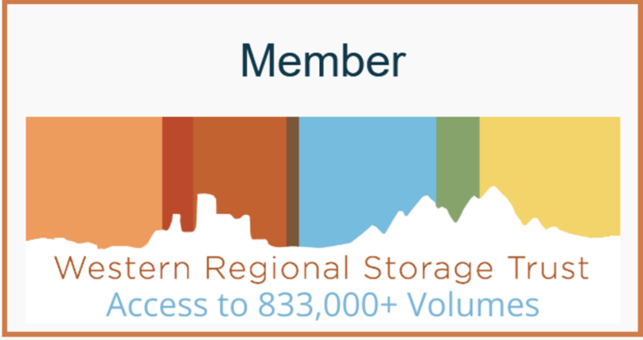 Member WEST Access to 833,000+ Volumes graphic image