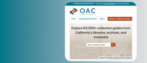 New OAC homepage!